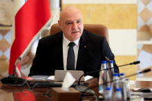 Libanonsk&yacute; prezident Dž&uacute;z&iacute;f Awn. FOTO: Reuters