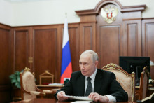 Rusk&yacute; prezident Vladimir Putin. FOTO: REUTERS