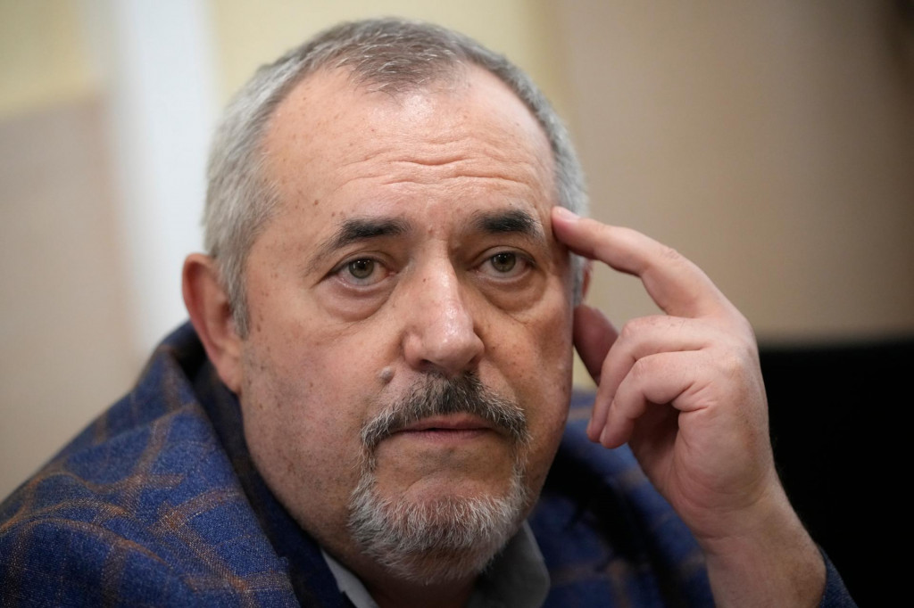 Rusk&yacute; protivojnov&yacute; politik Boris Nadeždin. FOTO: TASR/AP