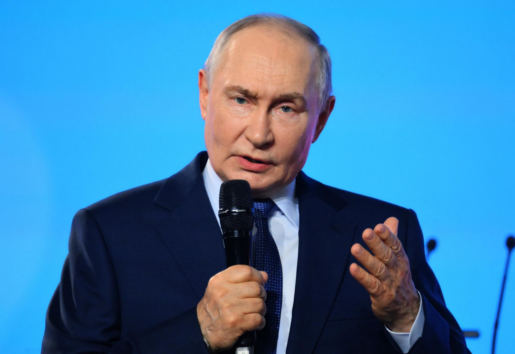 Rusk&yacute; prezident Vladimir Putin. FOTO: TASR/AP