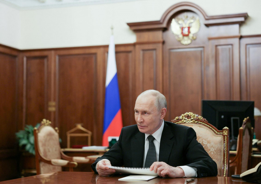 Rusk&yacute; prezident Vladimir Putin. FOTO: REUTERS