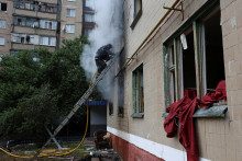 Kramatorsk zost&aacute;va jedn&yacute;m z posledn&yacute;ch veľk&yacute;ch miest v Doneckej oblasti, ktor&eacute; Rusko doteraz nedobylo, aj keď Moskva si cel&yacute; tento regi&oacute;n n&aacute;rokuje, pripom&iacute;na AFP. FOTO: REUTERS