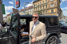 Filip Turek po dopravnej nehode FOTO: Jiř&iacute; Meixner, iDNES.cz