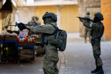 Izraelsk&iacute; vojaci. FOTO: Reuters
