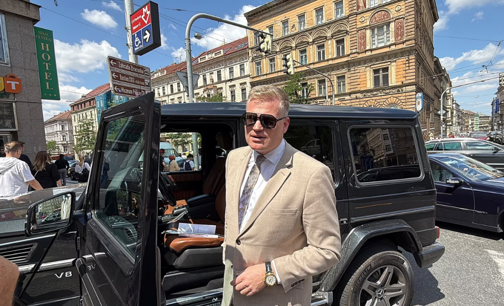Filip Turek po dopravnej nehode FOTO: Jiř&iacute; Meixner, iDNES.cz