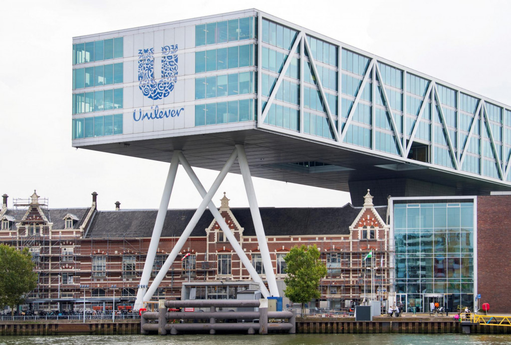 Centr&aacute;la Unilever v Rotterdame. FOTO: Reuters