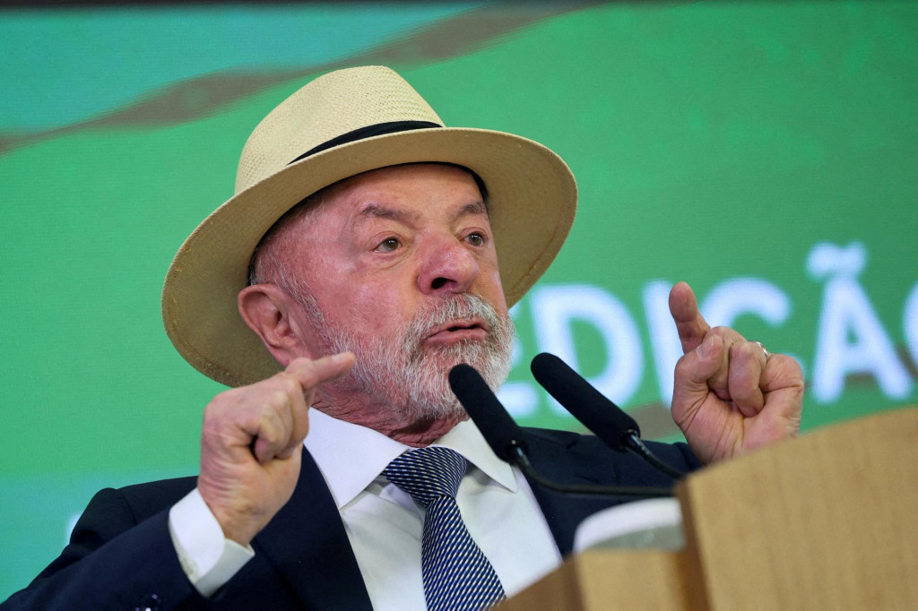 Braz&iacute;lsky prezident Luiz Inacio Lula da Silva. FOTO: Reuters