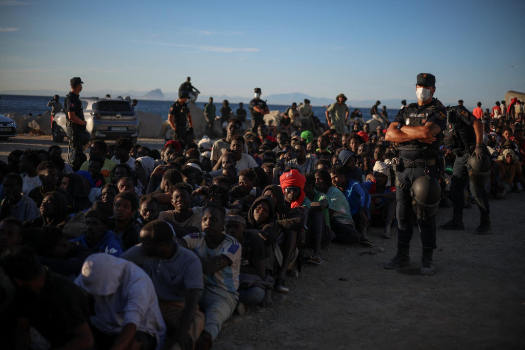 Dianie v Ceute znovu vrhlo svetlo na status &scaron;panielskych exkl&aacute;v v Afrike. FOTO: REUTERS