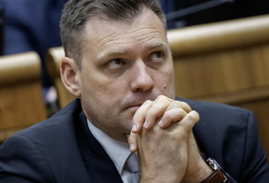 Minister životn&eacute;ho prostredia Tom&aacute;&scaron; Taraba. FOTO: TASR/Martin Baumann