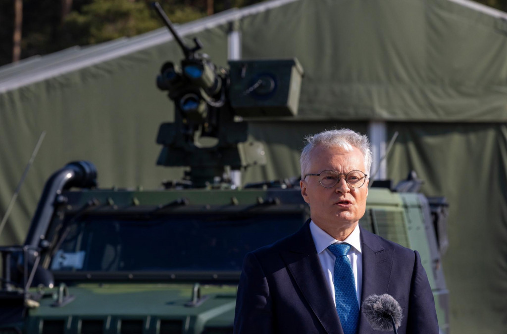 Litovsk&yacute; prezident Gitanas Naus&eacute;da. FOTO: TASR/AP
