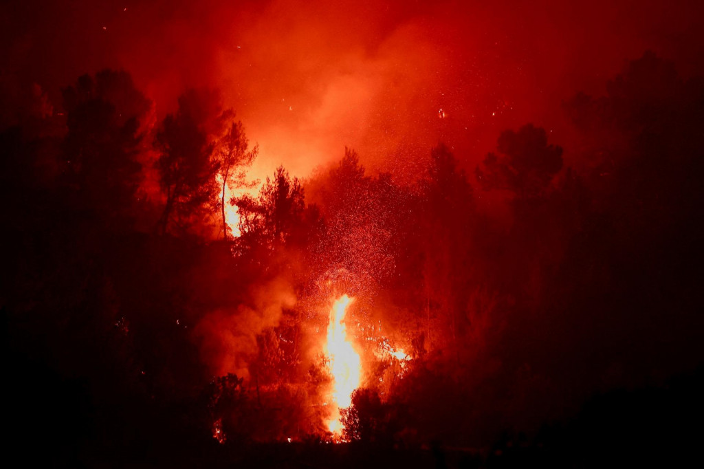Požiar v departmente Var. FOTO: Reuters