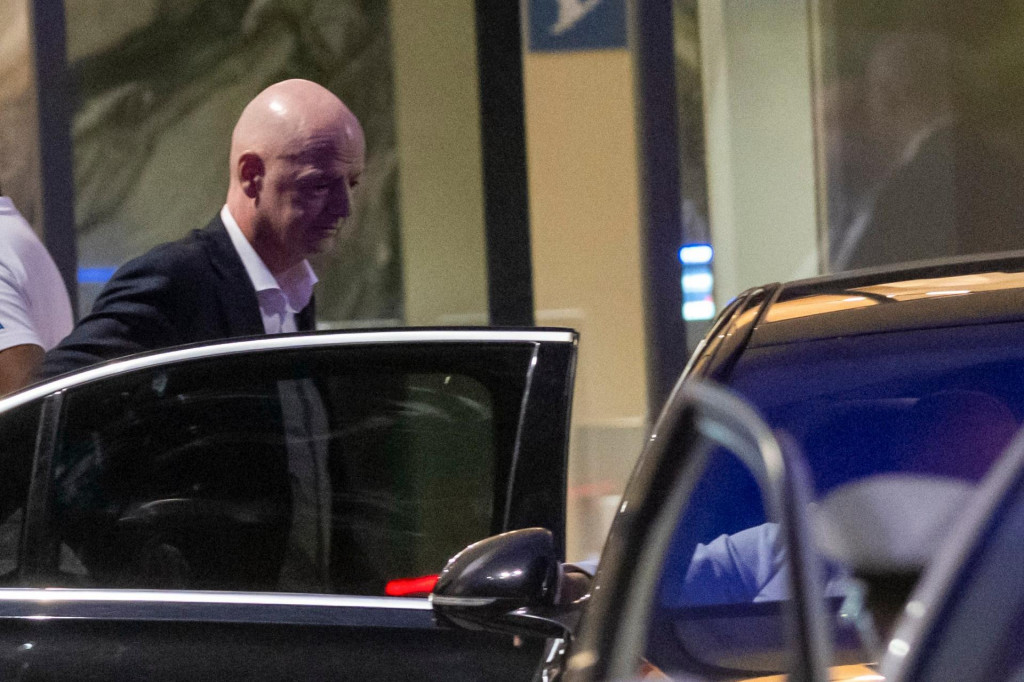 Prezident Medzin&aacute;rodnej futbalovej feder&aacute;cie Gianni Infantino.
FOTO: TASR/AP