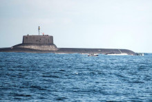 Rusk&aacute; nukle&aacute;rna ponorka Dmitrij Donskoj. FOTO: Reuters