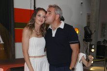 Spev&aacute;čka a herečka Nela Pociskov&aacute; s partnerom Filipom.