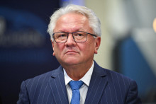 Riaditeľ nemeckej zbrojovky Rheinmetall Armin Papperger. FOTO: Reuters