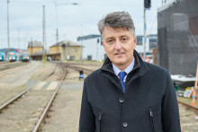 B&yacute;val&yacute; riaditeľ českej Spr&aacute;vy železn&iacute;c Jiř&iacute; Svoboda. FOTO: Mafra/Jan Salač