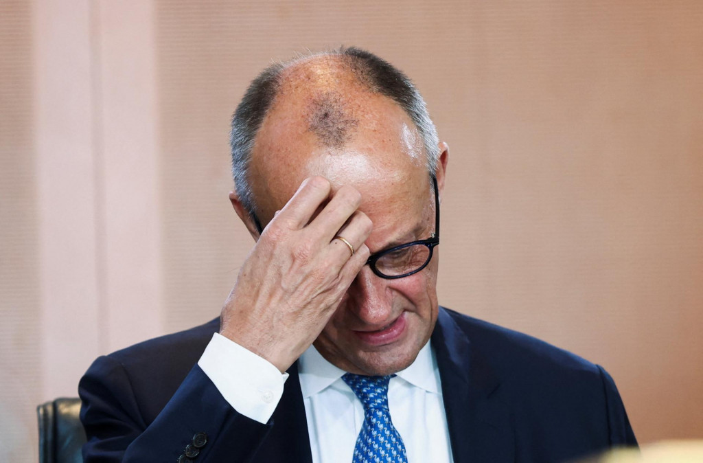 Nemeck&yacute; kancel&aacute;r Friedrich Merz. FOTO: Reuters