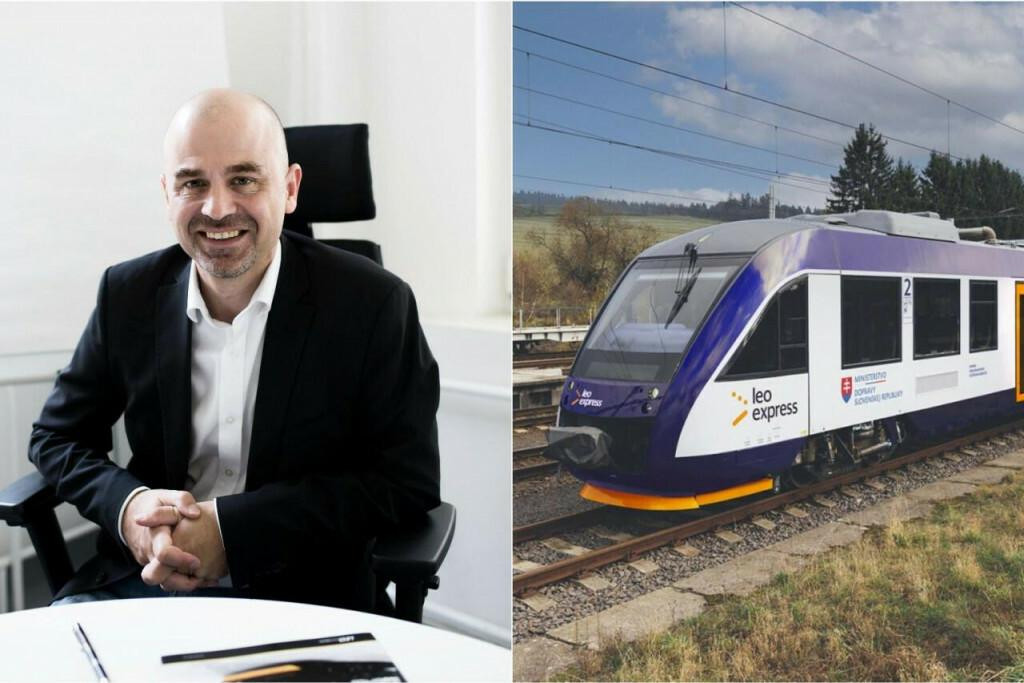 Na sn&iacute;mke Peter K&ouml;hler, gener&aacute;lny riaditeľ Leo Expressu.
FOTO: Leo Express