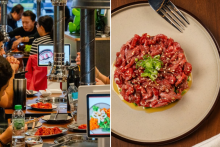Tzv. &bdquo;fast fine&ldquo; sp&aacute;ja r&yacute;chly servis s klasickou kuchyňou. FOTO: Instagram/Bullgogi, kol&aacute;ž HN