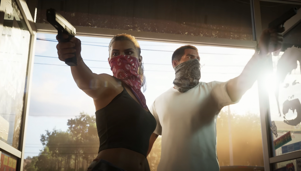 Prv&eacute; ofici&aacute;lne predstavenie titulu prebehlo &scaron;tvrt&eacute;ho decembra 2023. FOTO: YouTube/Rockstar Games