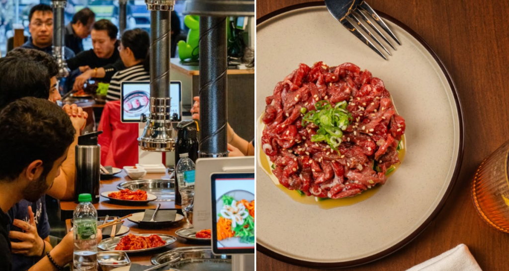 Tzv. &bdquo;fast fine&ldquo; sp&aacute;ja r&yacute;chly servis s klasickou kuchyňou. FOTO: Instagram/Bullgogi, kol&aacute;ž HN