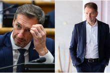 &Scaron;&eacute;f K&Uacute; Milan Krajniak vo svojej v&iacute;zii r&aacute;ta aj s l&iacute;drom KDH Milanom Majersk&yacute;m a predsedom Hnutia Slovensko Igorom Matovičom. FOTO: J. Nov&aacute;k, J. Kotian