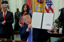 Americk&yacute; prezident Donald Trump. FOTO: Reuters