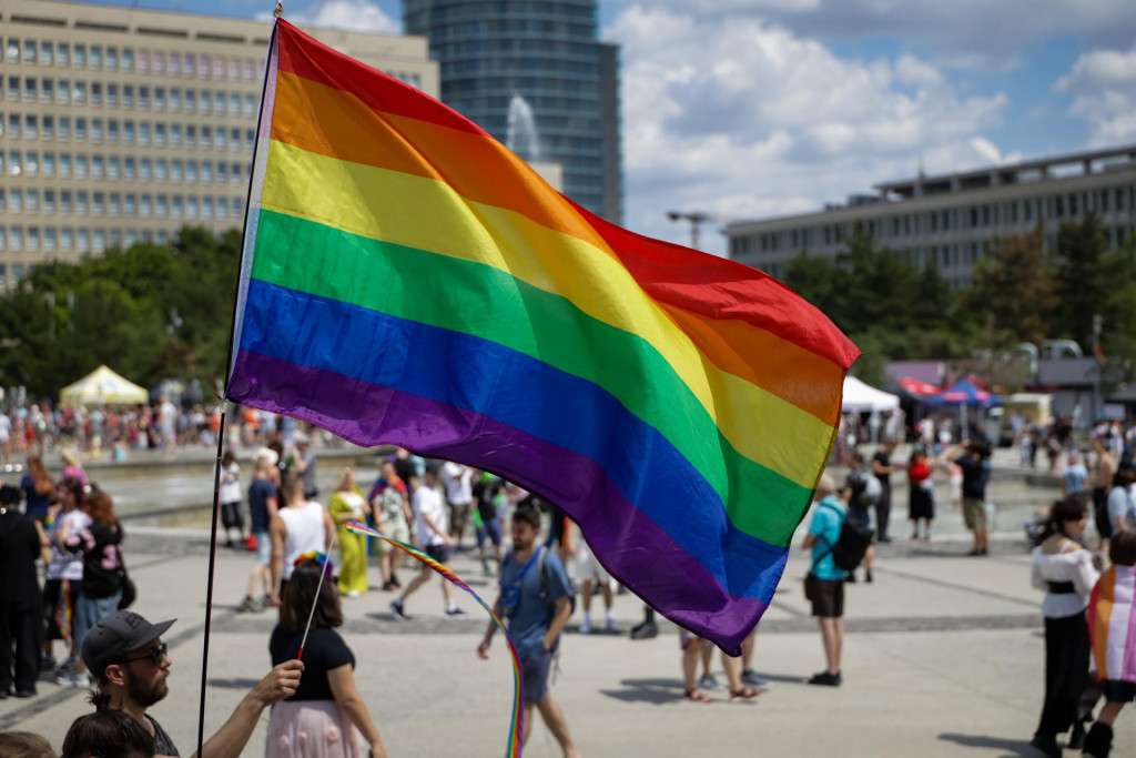 &Uacute;častn&iacute;ci D&uacute;hov&eacute;ho pridu v Bratislave. FOTO: TASR/Pavol Zachar