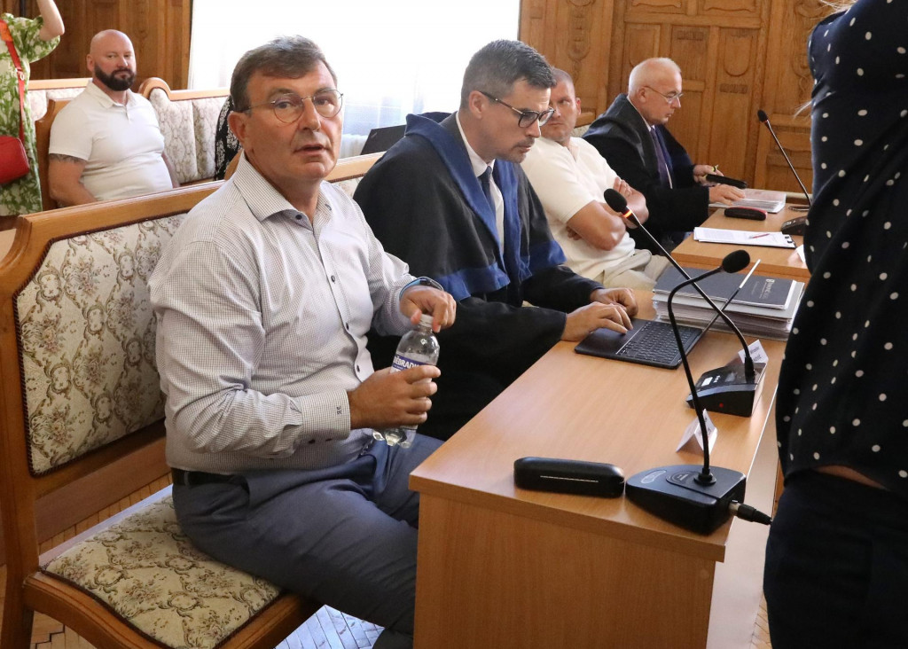 Na sn&iacute;mke b&yacute;val&yacute; prezident finančnej spr&aacute;vy Franti&scaron;ek Imrecze na pracovisku &Scaron;pecializovan&eacute;ho trestn&eacute;ho s&uacute;du v Banskej Bystrici 11. augusta 2026. 

FOTO: TASR/J&aacute;n Kro&scaron;l&aacute;k