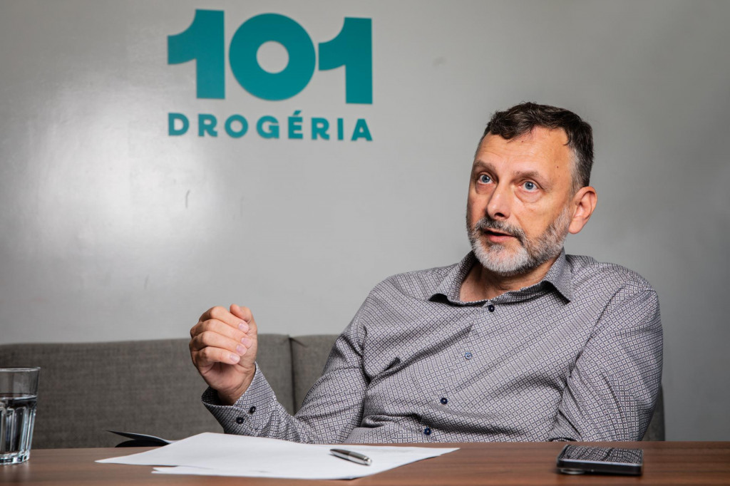 M&aacute;me čist&yacute; st&ocirc;l voči na&scaron;im partnerom, tvrd&iacute; v&yacute;konn&yacute; riaditeľ 101 Drog&eacute;rie Ľubom&iacute;r Bejd&aacute;k. FOTO: HN/Miroslava Spodniakov&aacute;