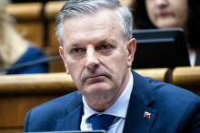 Podpredseda V&yacute;boru N&aacute;rodnej rady pre verejn&uacute; spr&aacute;vu a region&aacute;lny rozvoj Igor Janckul&iacute;k (KDH). FOTO: TASR/Jakub Kotian