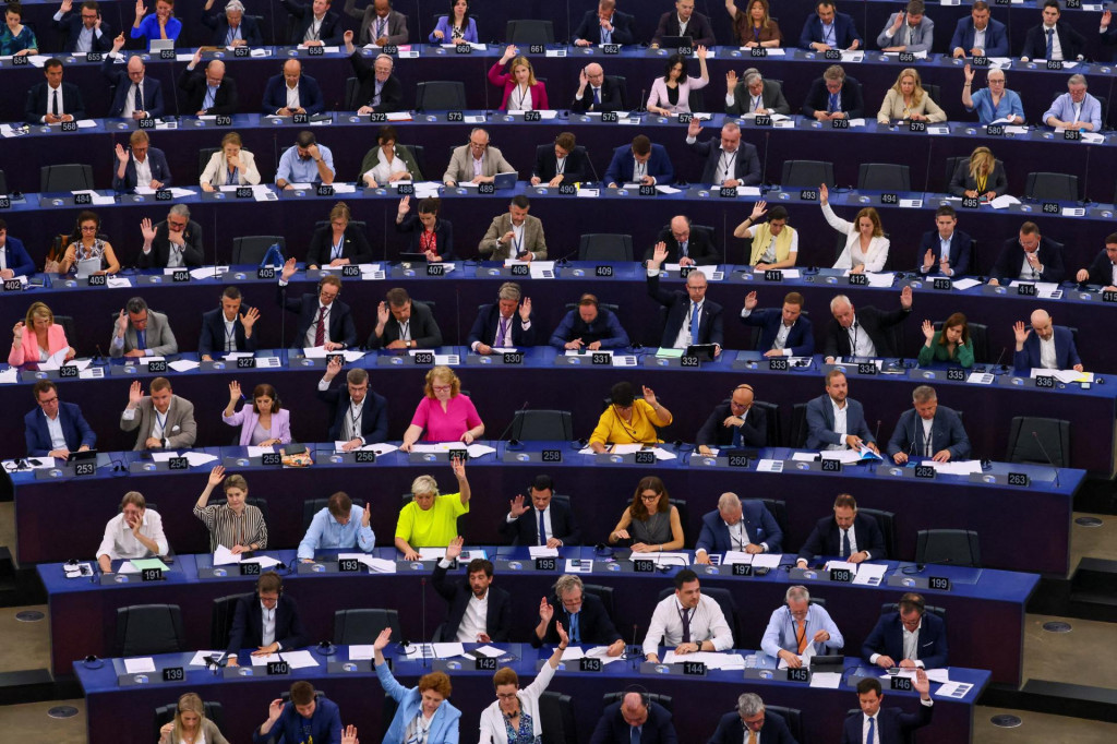 Eur&oacute;psky parlament. FOTO: Reuters