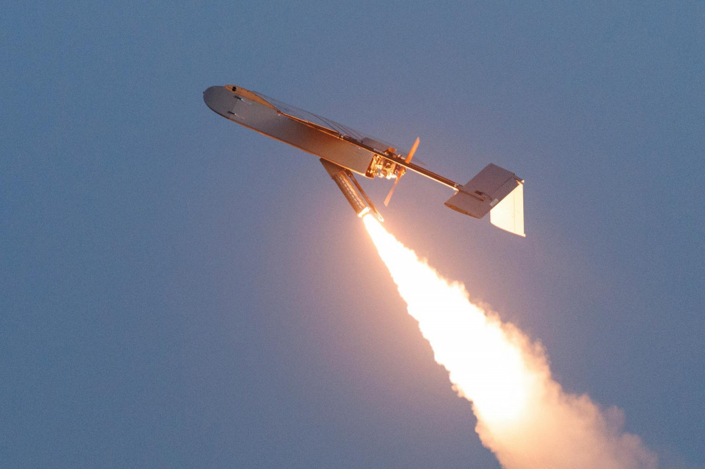 Ukrajinsk&yacute; dron FP-1 určen&yacute; na hĺbkov&eacute; &uacute;dery. FOTO: Reuters