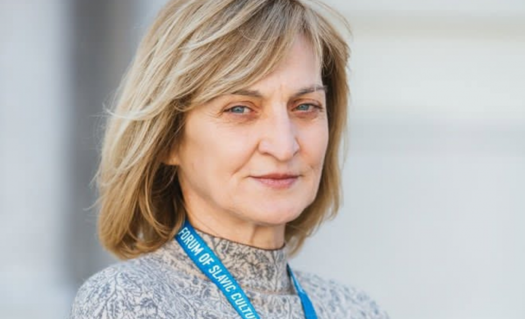 Profesorka Marta Součkov&aacute;. FOTO: FB/In&scaron;tit&uacute;t slovakistiky a medi&aacute;lnych &scaron;t&uacute;di&iacute;
