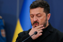 Ukrajinsk&yacute; prezident Volodymyr Zelenskij. FOTO: Reuters