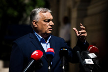 Maďarsk&yacute; expremi&eacute;r Viktor Orb&aacute;n 22. j&uacute;la obvinil svojho n&aacute;stupcu P&eacute;tera Magyara zo zav&aacute;dzania tyranie a vyzval svojich st&uacute;pencov na odpor. FOTO: Reuters