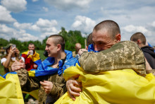 V&yacute;mene zajatcov medzi Ruskom a Ukrajinou. FOTO: Reuters