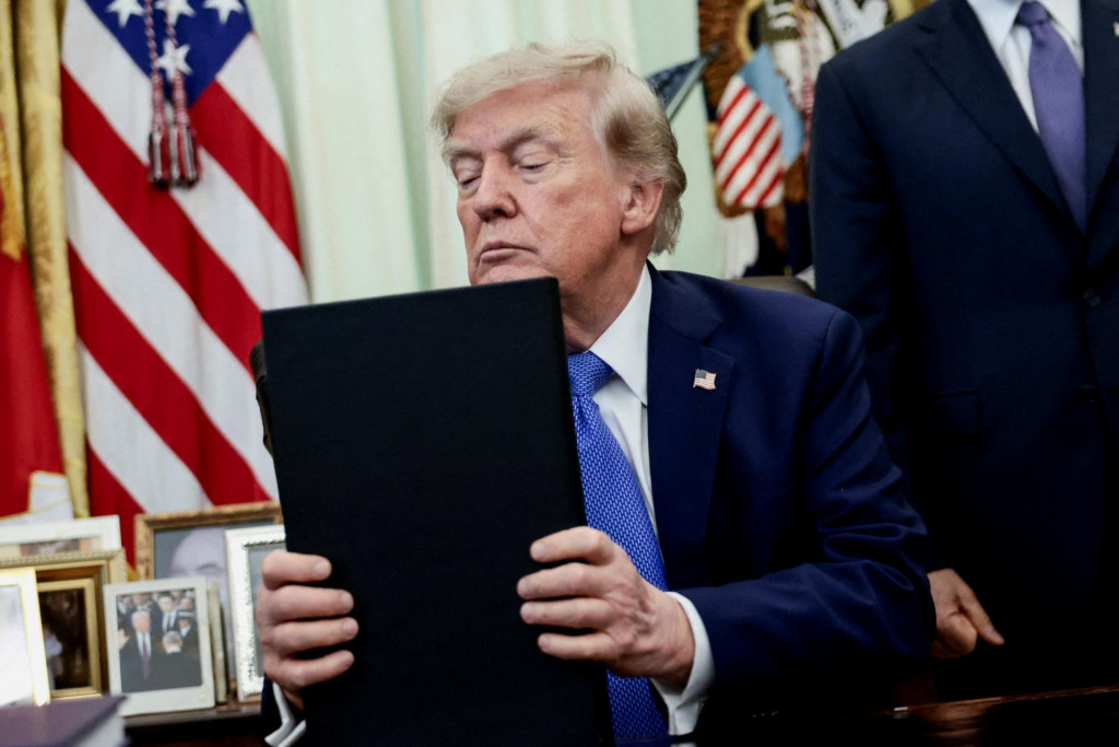 Americk&yacute; prezident Donald Trump. FOTO: REUTERS