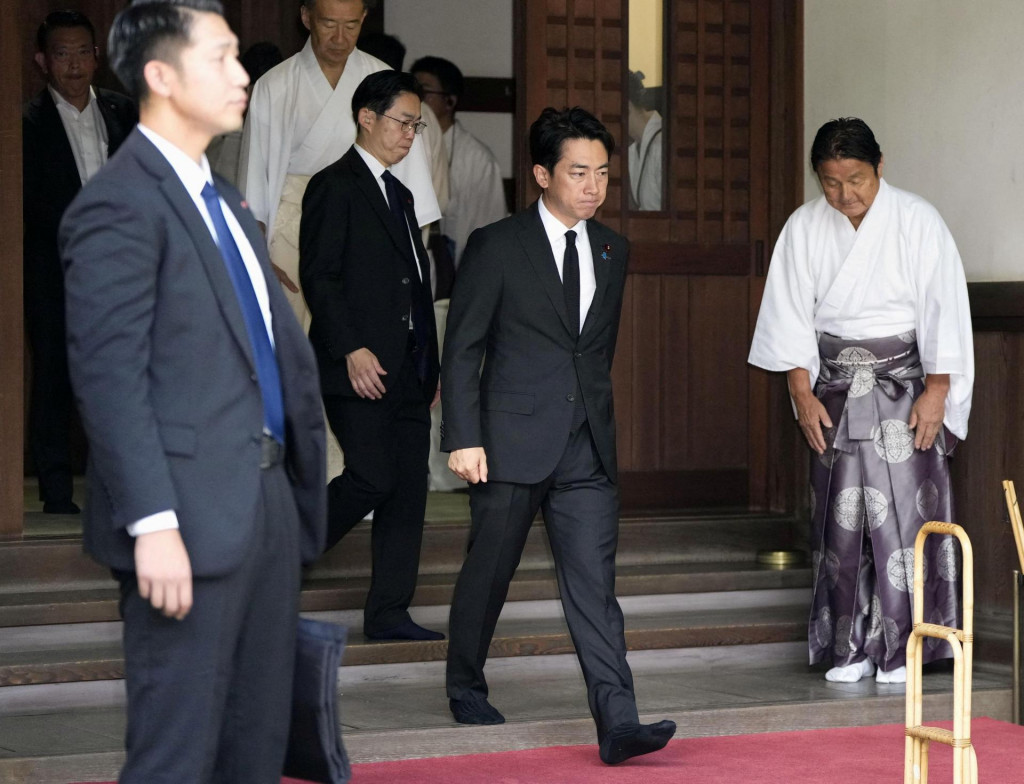 Japonsk&yacute; minister obrany &Scaron;indžir&oacute; Koizumi. FOTO.: REUTERS