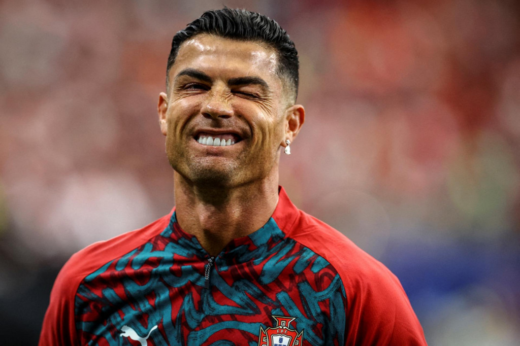 Portugalsk&aacute; futbalov&aacute; hviezda Cristiano Ronaldo. FOTO: Reuters