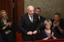 Maďarsk&yacute; exprezident Tam&aacute;s Sulyok. FOTO: Reuters