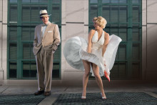 Herečka Kelli Garner ako Marilyn Monroe v seri&aacute;li: The Secret Life Of Marilyn Monroe.