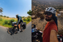 Adam bicykluje z Petržalky do Afriky.