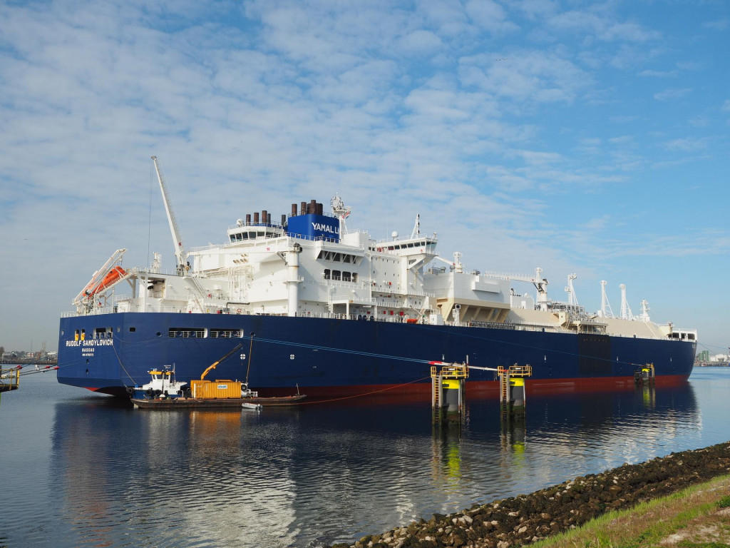 Tanker Rudolf Samojlovič vyroben&yacute; v roku 2018. FOTO: Wikimedia/Alf van Beem