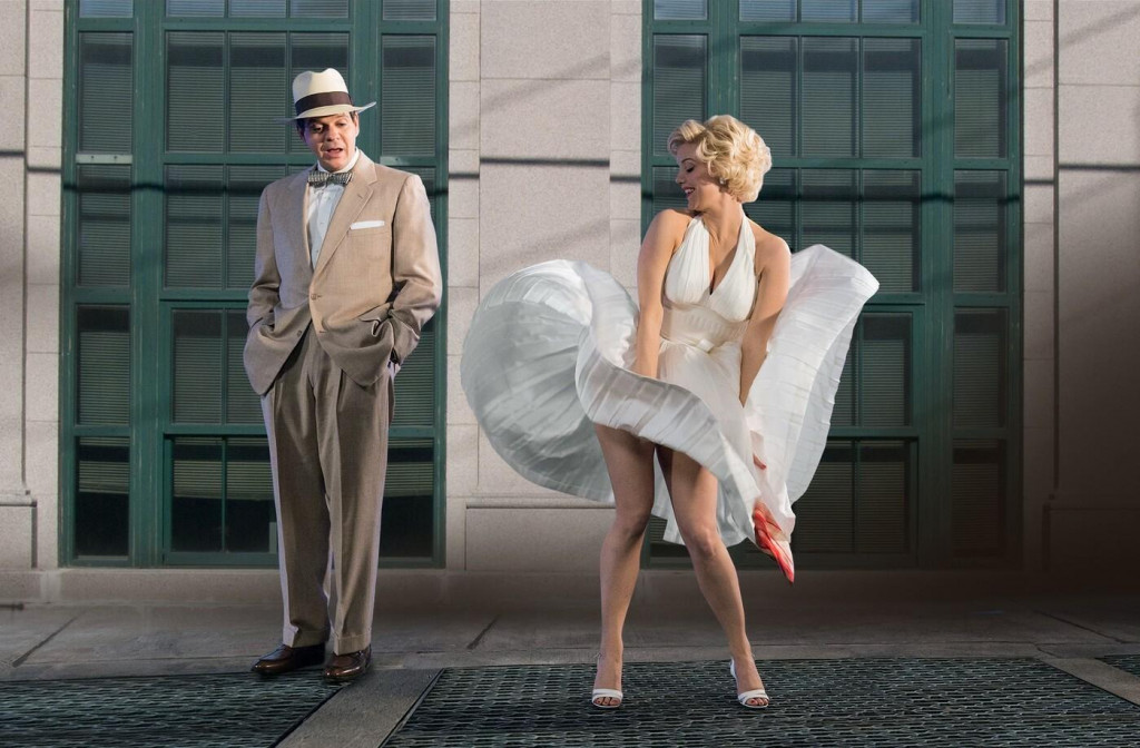 Herečka Kelli Garner ako Marilyn Monroe v seri&aacute;li: The Secret Life Of Marilyn Monroe.