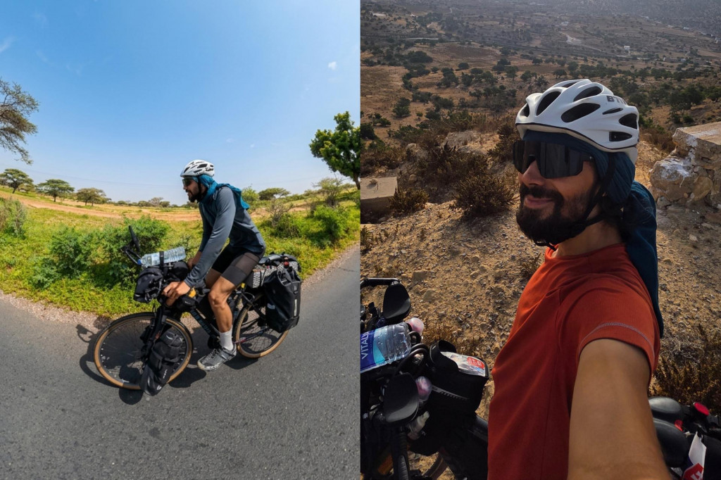 Adam bicykluje z Petržalky do Afriky.