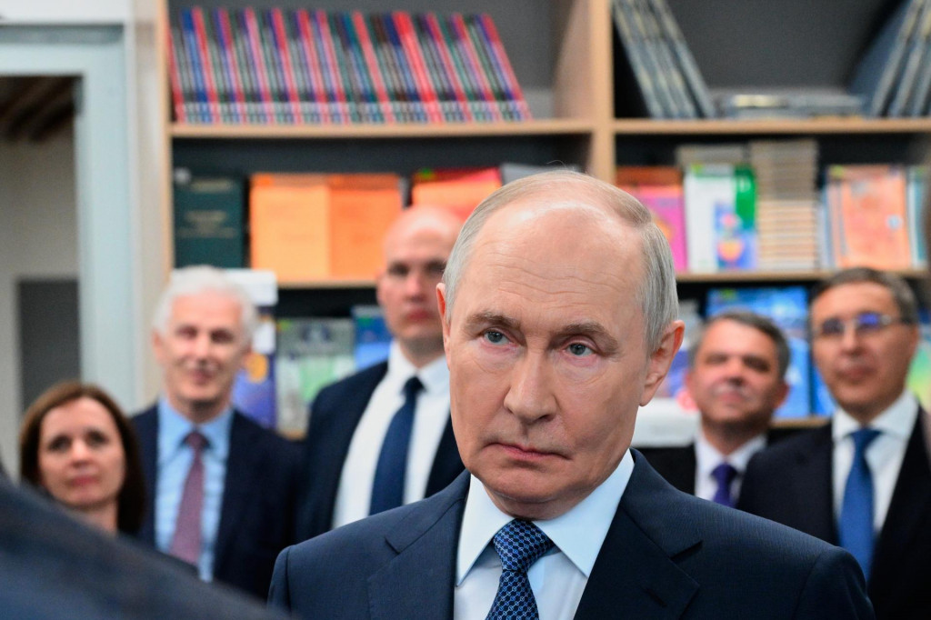 Rusk&yacute; prezident Vladimir Putin. FOTO: TASR/AP