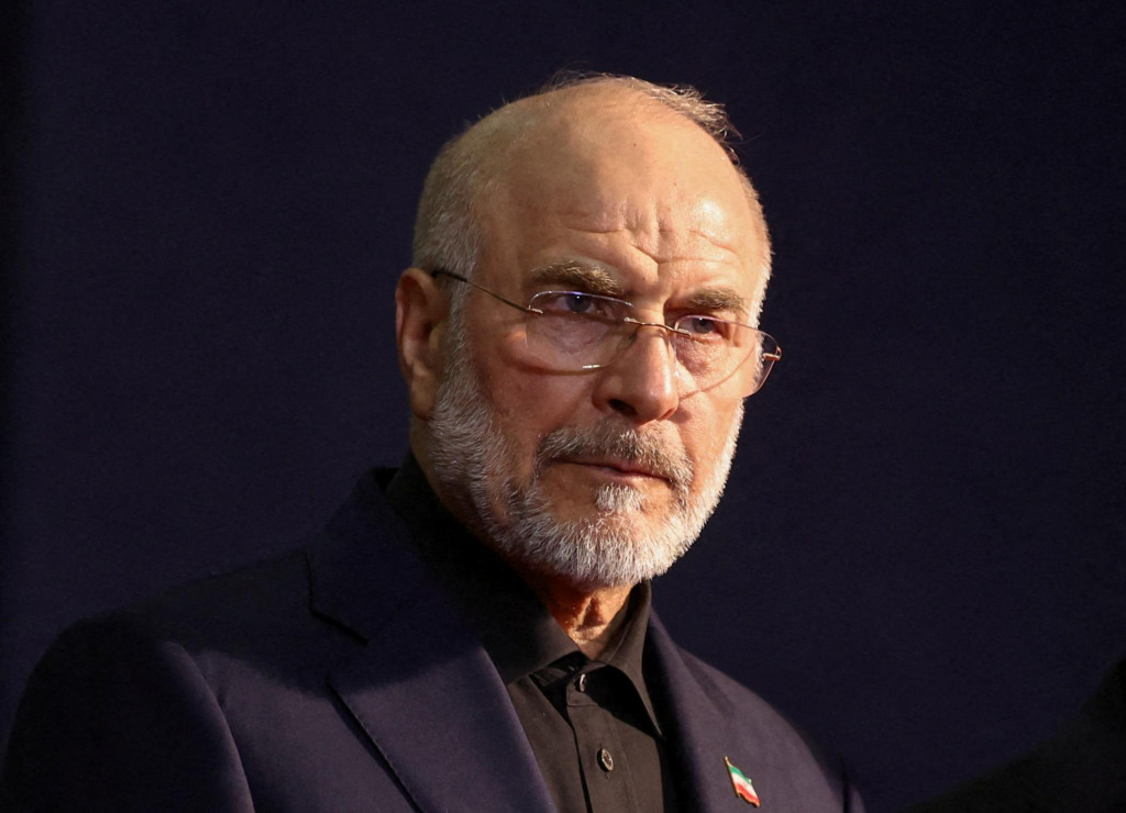 Hlavn&yacute; ir&aacute;nsky vyjedn&aacute;vač a predseda parlamentu Mohammad B&aacute;ker K&aacute;l&iacute;b&aacute;f. FOTO: REUTERS