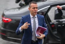 Minister &scaron;kolstva Tom&aacute;&scaron; Drucker je poveren&yacute; aj riaden&iacute;m &uacute;radu vicepremi&eacute;ra pre pl&aacute;n obnovy. FOTO: TASR/J. Nov&aacute;k