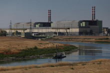 At&oacute;mov&aacute; elektr&aacute;reň Paks v maďarskom meste Paks. FOTO: Reuters